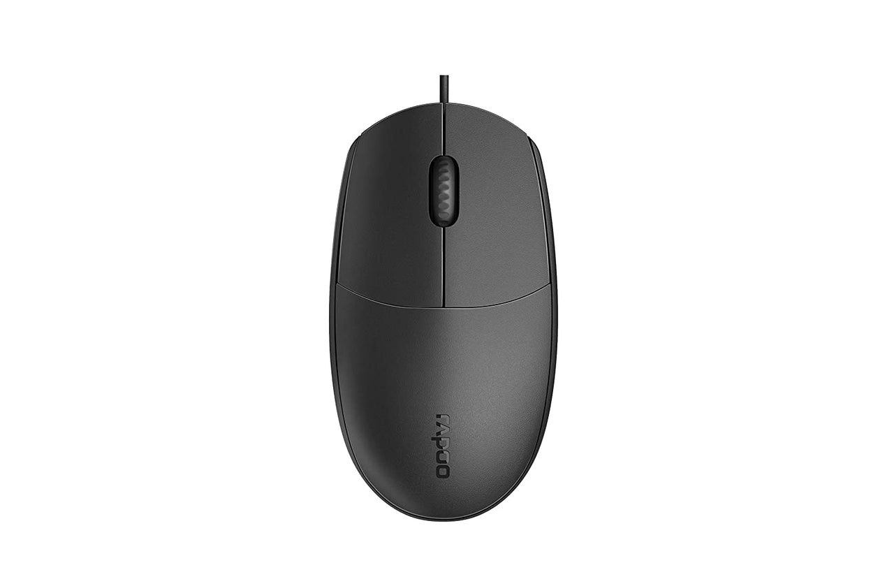 Mouse Wired Opticle Usb N100 Rapoo