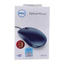 MOUSE WIRED OPTICAL DELL MS116