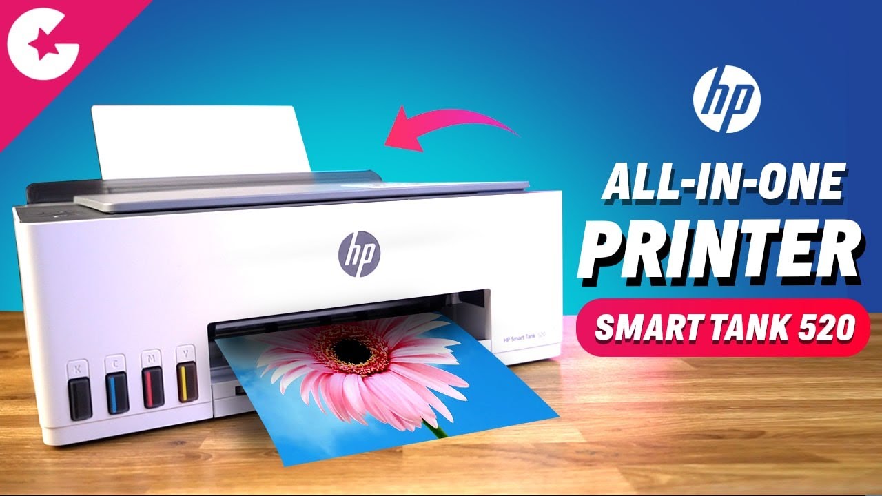 Hp Smart Tank 520 All In One Printer
