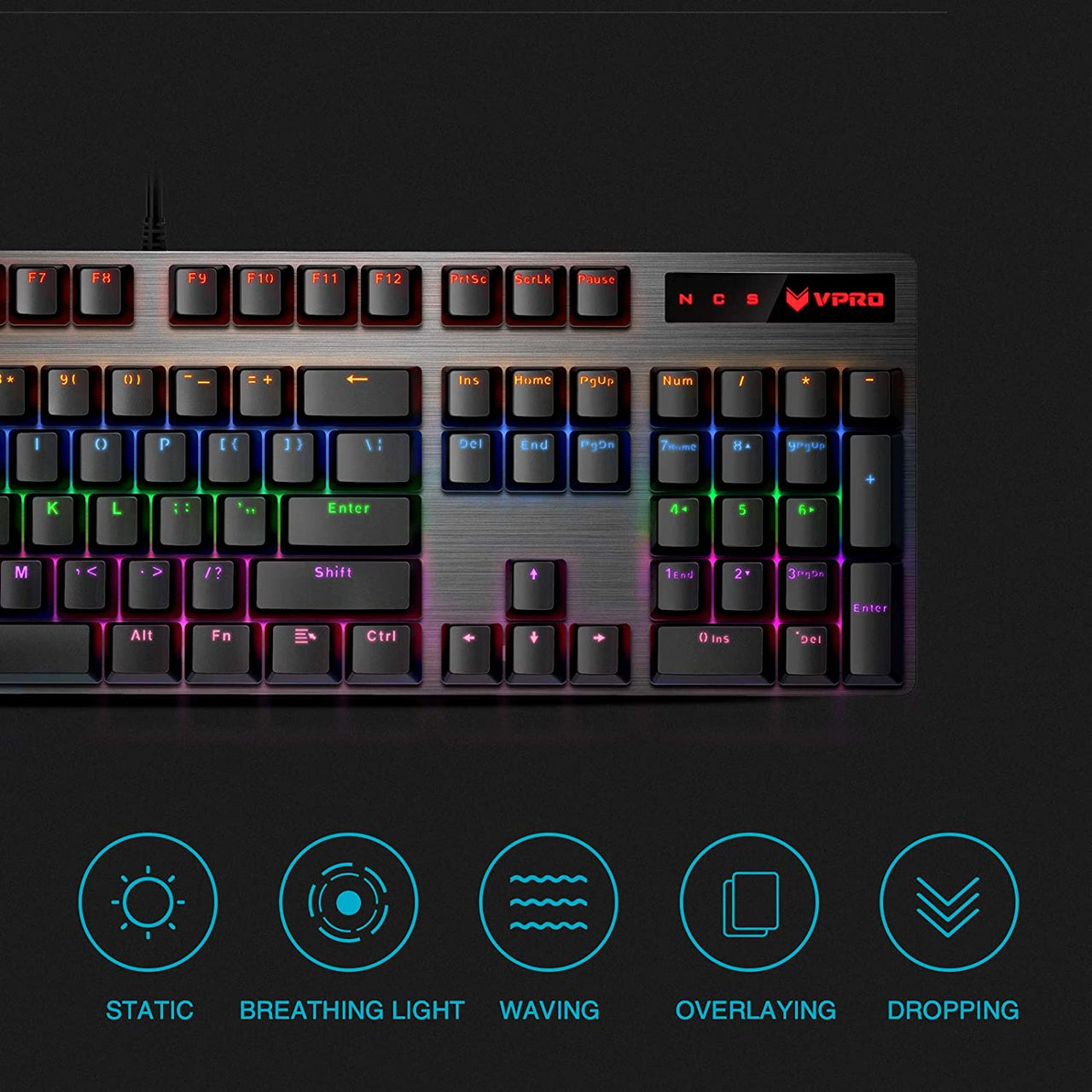 Rapoo V500PRO Mechanical Gaming Keyboard