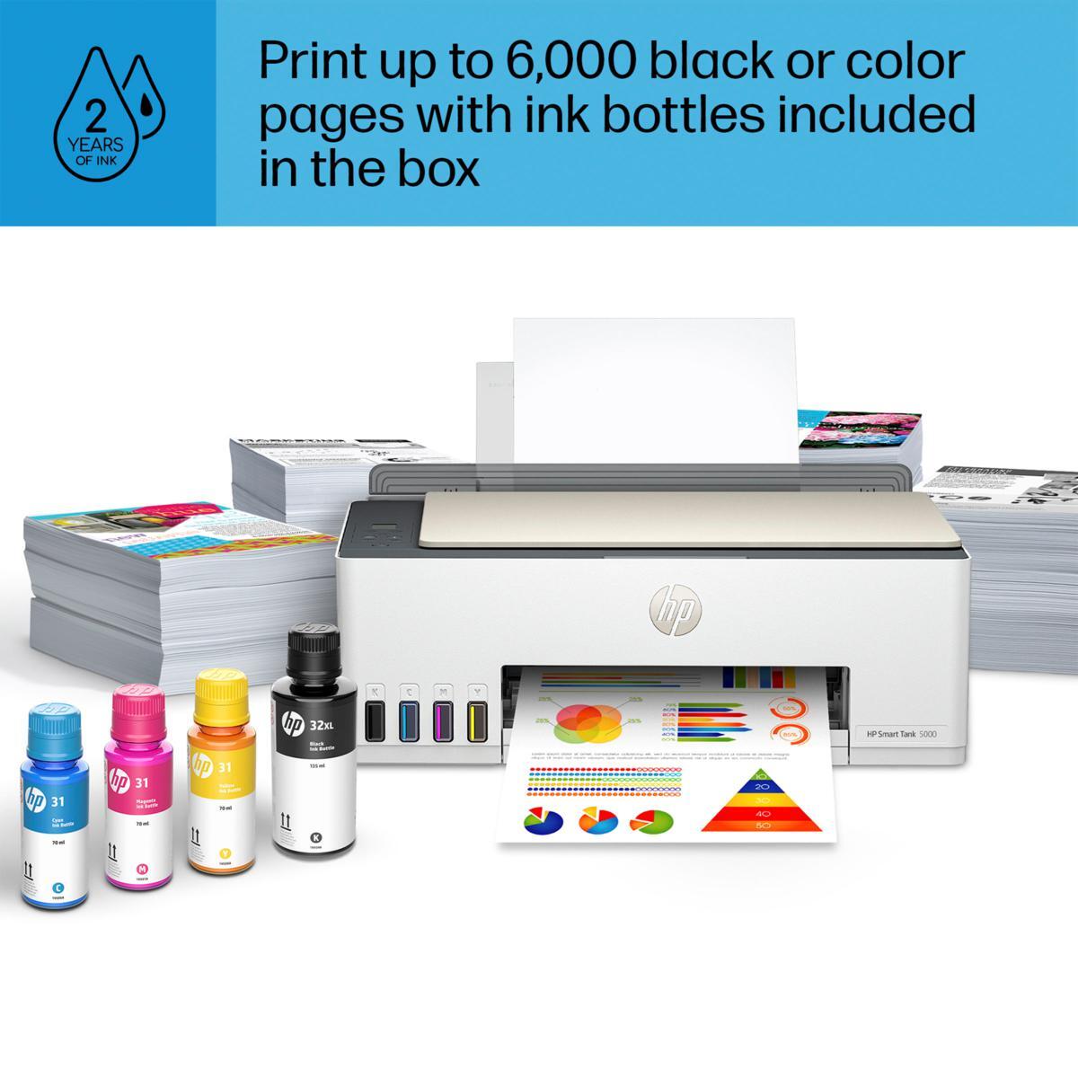 HP Smart Tank 580 All-in-One Printer