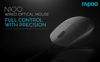 Thumbnail for Mouse Wired Opticle Usb N100 Rapoo