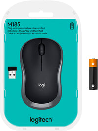 Thumbnail for Mouse Wireless Logitech M185