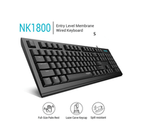 Thumbnail for Keyboard Wired Rapoo NK 1800
